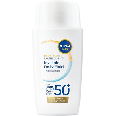 Nivea Pleťový krém Specialist Invisible Daily Fluid SPF 50+ 40 ml Nivea Pleťový krém Specialist Invisible Daily Fluid SPF 50+ 40 ml