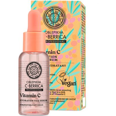 Natura Siberica Hydratačné pleťové sérum Oblepikha C-Berrica Vitamín C (Hydration Face Serum) 30 ml Natura Siberica Hydratačné pleťové sérum Oblepikha C-Berrica Vitamín C (Hydration Face Serum) 30 ml