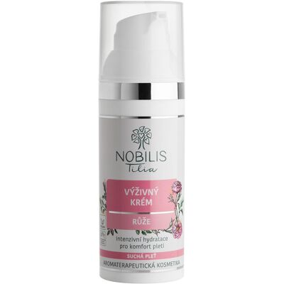 Nobilis Tilia Výživný krém Ruža 50 ml Nobilis Tilia Výživný krém Ruža 50 ml