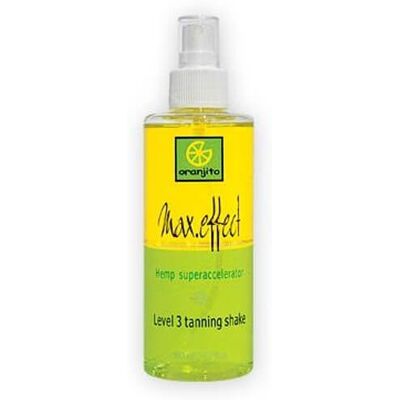 Oranjito Dvojzložkový opaľovací sprej do solária Level 3 (Hemp Superaccelerator) 200 ml Oranjito Dvojzložkový opaľovací sprej do solária Level 3 (Hemp Superaccelerator) 200 ml