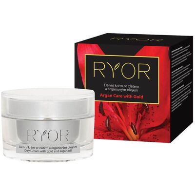 RYOR Denný krém so zlatom a arganovým olejom 50 ml RYOR Denný krém so zlatom a arganovým olejom 50 ml