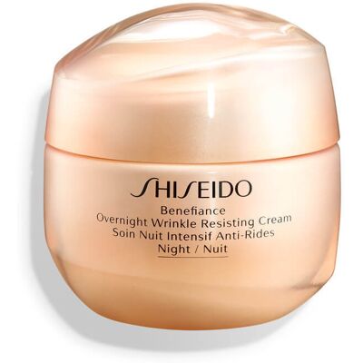Shiseido Nočný krém pre zrelú pleť Benefiance (Overnight Wrinkle Resisting Cream) 50 ml Shiseido Nočný krém pre zrelú pleť Benefiance (Overnight Wrinkle Resisting Cream) 50 ml