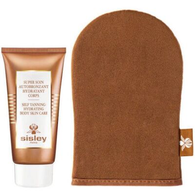 Sisley Samoopaľovacia hydratačná telová starostlivosť s aplikačnou rukavicou Super Soin (Self Tanning Hydrating Body Skin Care) 150 ml Sisley Samoopaľovacia hydratačná telová starostlivosť s aplikačnou rukavicou Super Soin (Self Tanning Hydrating Body Skin Care) 150 ml