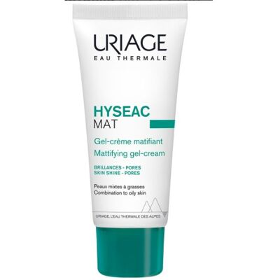 Uriage Zmatňujúci gél-krém pre zmiešanú a mastnú pleť Hyséac Mat (Mattifying Gel-Cream) 40 ml Uriage Zmatňujúci gél-krém pre zmiešanú a mastnú pleť Hyséac Mat (Mattifying Gel-Cream) 40 ml
