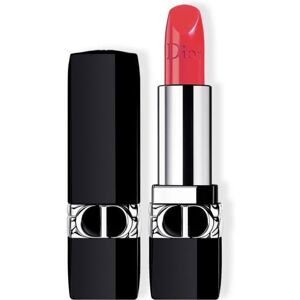 Dior Dlhotrvajúci plniteľný rúž Rouge Dior Satin 3,5 g 028 Actrice Dior Dlhotrvajúci plniteľný rúž Rouge Dior Satin 3,5 g 028 Actrice