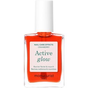 Manucurist Ošetrujúci lak na nechty Active Glow Nail Care Effects 15 ml Cranberry Manucurist Ošetrujúci lak na nechty Active Glow Nail Care Effects 15 ml Cranberry