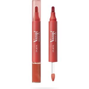 PUPA Milano Fix a olejový lesk na pery 2v1 Vamp! (Marker Duo) 4 ml 003 Grape Juice PUPA Milano Fix a olejový lesk na pery 2v1 Vamp! (Marker Duo) 4 ml 003 Grape Juice