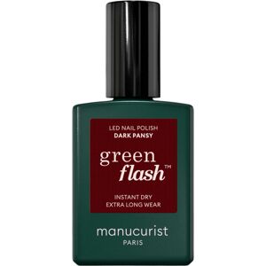 Manucurist Gélový lak na nechty Green Flash ™ LED Nail Polish 15 ml Dark Pansy Manucurist Gélový lak na nechty Green Flash ™ LED Nail Polish 15 ml Dark Pansy