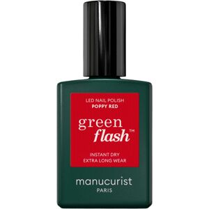 Manucurist Gélový lak na nechty Green Flash ™ LED Nail Polish 15 ml Poppy Red Manucurist Gélový lak na nechty Green Flash ™ LED Nail Polish 15 ml Poppy Red