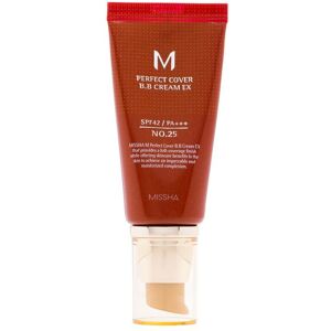Missha BB krém SPF 42 Perfect Cover (BB Cream Ex) 50 ml 25 Warm Beige Missha BB krém SPF 42 Perfect Cover (BB Cream Ex) 50 ml 25 Warm Beige
