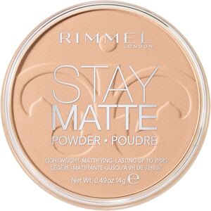 Rimmel Matujúci kompaktný púder Stay Matte 14 g 005 Silky Beige Rimmel Matujúci kompaktný púder Stay Matte 14 g 005 Silky Beige