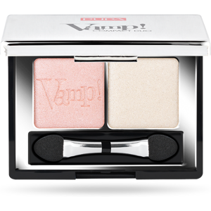 PUPA Milano Očné tiene Vamp! (Compact Duo Eyeshadow) 2,2 g 001 PUPA Milano Očné tiene Vamp! (Compact Duo Eyeshadow) 2,2 g 001