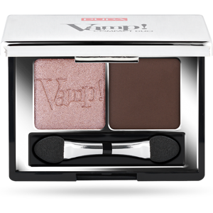 PUPA Milano Očné tiene Vamp! (Compact Duo Eyeshadow) 2,2 g 002 Pink Earth PUPA Milano Očné tiene Vamp! (Compact Duo Eyeshadow) 2,2 g 002 Pink Earth