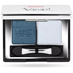 PUPA Milano Očné tiene Vamp! (Compact Duo Eyeshadow) 2,2 g 012 Magnetic Blue PUPA Milano Očné tiene Vamp! (Compact Duo Eyeshadow) 2,2 g 012 Magnetic Blue