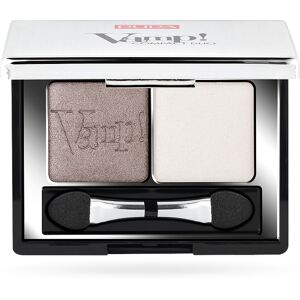 PUPA Milano Očné tiene Vamp! (Compact Duo Eyeshadow) 2,2 g 008 Cream Taupe PUPA Milano Očné tiene Vamp! (Compact Duo Eyeshadow) 2,2 g 008 Cream Taupe