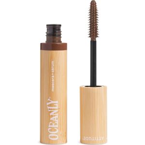 Attitude Riasenka so sérom pre výživu rias 2v1 Oceanly (Mascara + Serum) 7 g Brown Attitude Riasenka so sérom pre výživu rias 2v1 Oceanly (Mascara + Serum) 7 g Brown
