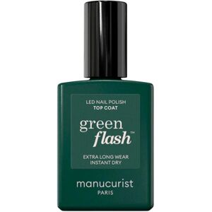 Manucurist Vrchný lak Green Flash LED Gél Top Coat 15 ml Manucurist Vrchný lak Green Flash LED Gél Top Coat 15 ml