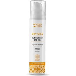 WoodenSpoon Opaľovací krém na tvár Nízky komedogénny index SPF 35 - 100 ml WoodenSpoon Opaľovací krém na tvár Nízky komedogénny index SPF 35 - 100 ml