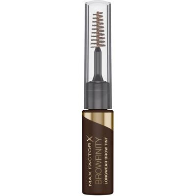 Max Factor Vodeodolná ceruzka na obočie s kefkou Browfinity (Longwear Brow Tint) 4,2 ml 003 Dark Brown Max Factor Vodeodolná ceruzka na obočie s kefkou Browfinity (Longwear Brow Tint) 4,2 ml 003 Dark Brown