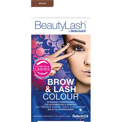 Refectocil Súprava na farbenie rias a obočia Brow & Lash Colour 7 ml Brown Refectocil Súprava na farbenie rias a obočia Brow & Lash Colour 7 ml Brown