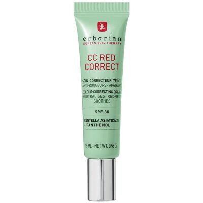 Erborian CC krém SPF 30 CC Red Correct Colour-Correcting Cream 15 ml Erborian CC krém SPF 30 CC Red Correct Colour-Correcting Cream 15 ml