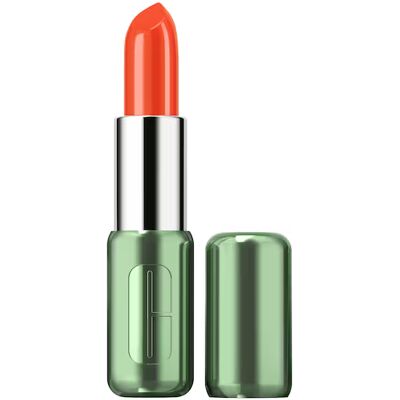 Clinique Lesklý rúž Pop Longwear (Shine Lipstick) 3,9 g Flame Pop Clinique Lesklý rúž Pop Longwear (Shine Lipstick) 3,9 g Flame Pop