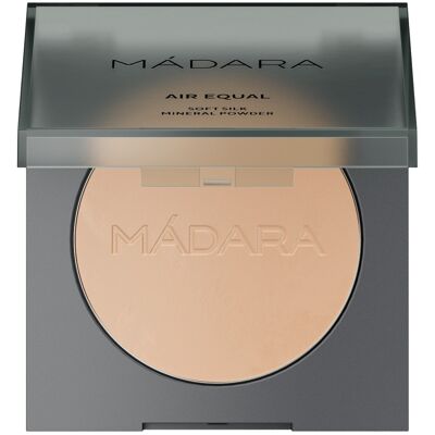 MÁDARA Hodvábny minerálny púder Air Egual (Soft Silk Mineral Powder) 9 g 02 Beige MÁDARA Hodvábny minerálny púder Air Egual (Soft Silk Mineral Powder) 9 g 02 Beige