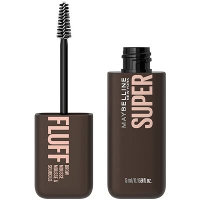 Maybelline Gél na obočie pre plný a nadýchaný vzhľad Superfluff (Brow Mousse) 5 ml 262 Black Brown Maybelline Gél na obočie pre plný a nadýchaný vzhľad Superfluff (Brow Mousse) 5 ml 262 Black Brown