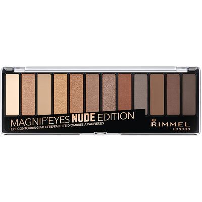 Rimmel Paletka 12 očných tieňov MagnifEyes (Eyeshadow Palette) 14,16 g 001 Nude Edition Rimmel Paletka 12 očných tieňov MagnifEyes (Eyeshadow Palette) 14,16 g 001 Nude Edition