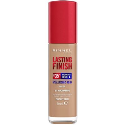 Rimmel Dlhotrvajúci make-up Lasting Finish 35h (Foundation) 30 ml 200 Rimmel Dlhotrvajúci make-up Lasting Finish 35h (Foundation) 30 ml 200