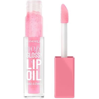 Rimmel Olej na pery Oh My Gloss (Lip Oil) 4,5 ml 001 Pink Flush Rimmel Olej na pery Oh My Gloss (Lip Oil) 4,5 ml 001 Pink Flush