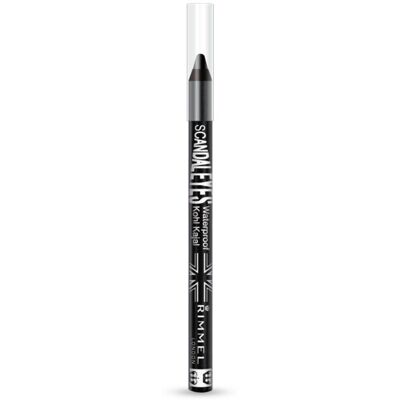 Rimmel Vodeodolná kajalová ceruzka na oči Scandal Eyes 24H (Waterproof Kohl Kajal) 1,3 g 001 Black Rimmel Vodeodolná kajalová ceruzka na oči Scandal Eyes 24H (Waterproof Kohl Kajal) 1,3 g 001 Black