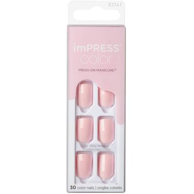 KISS Samolepiace nechty imPRESS Color Pick Me Pink 30 ks KISS Samolepiace nechty imPRESS Color Pick Me Pink 30 ks