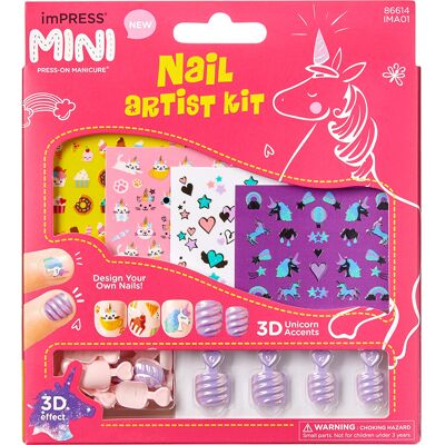 KISS Samolepiace nechty pre deti imPRESS Kids Nail Artist Kit KISS Samolepiace nechty pre deti imPRESS Kids Nail Artist Kit