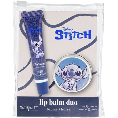 Mad Beauty Darčeková sada starostlivosti o pery Stitch Denim Mad Beauty Darčeková sada starostlivosti o pery Stitch Denim