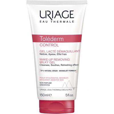 Uriage Odličovač make-upu pre citlivú a intolerantnú pleť Tolederm Control (Make-Up Removing Milky Gel) 150 ml Uriage Odličovač make-upu pre citlivú a intolerantnú pleť Tolederm Control (Make-Up Removing Milky Gel) 150 ml