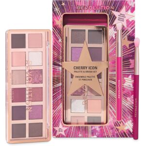 Revolution Darčeková sada Cherie Icon Eye Shadow Palette and Brush Set Revolution Darčeková sada Cherie Icon Eye Shadow Palette and Brush Set
