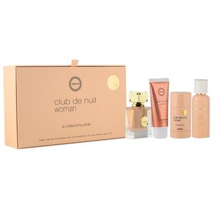Armaf Club De Nuit Women - EDP 30 ml + tuhý deodorant 75 ml + krém na ruce 50 ml + vlasový sprej 55 ml Armaf Club De Nuit Women - EDP 30 ml + tuhý deodorant 75 ml + krém na ruce 50 ml + vlasový sprej 55 ml