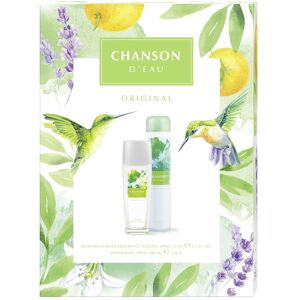 Chanson D´Eau Original - deodorant s rozprašovačem 75 ml + deodorant ve spreji 200 ml Chanson D´Eau Original - deodorant s rozprašovačem 75 ml + deodorant ve spreji 200 ml