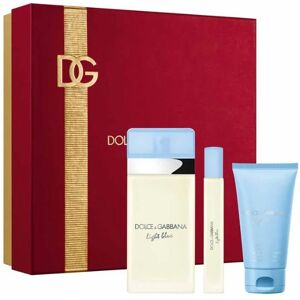 Dolce & Gabbana Light Blue - EDT 100 ml + telový krém 50 ml + EDT 10 ml Dolce & Gabbana Light Blue - EDT 100 ml + telový krém 50 ml + EDT 10 ml