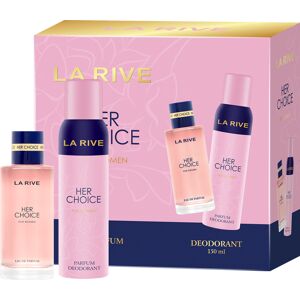 La Rive Her Choice - EDP 100 ml + dezodorant v spreji 150 ml La Rive Her Choice - EDP 100 ml + dezodorant v spreji 150 ml