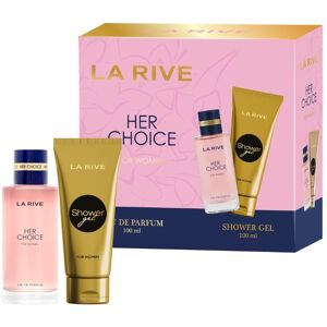 La Rive Her Choice - EDP 100 ml + sprchový gél 100 ml La Rive Her Choice - EDP 100 ml + sprchový gél 100 ml