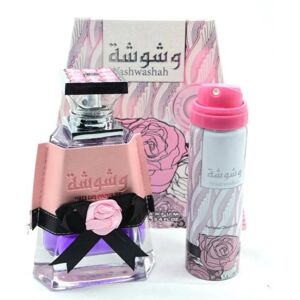 Lattafa Washwashah - EDP 100 ml + deodorant ve spreji 50 ml Lattafa Washwashah - EDP 100 ml + deodorant ve spreji 50 ml