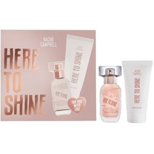 Naomi Campbell Here To Shine – EDT 15 ml + telové mlieko 50 ml Naomi Campbell Here To Shine – EDT 15 ml + telové mlieko 50 ml