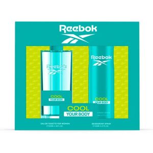 Reebok Cool Your Body For Women - EDT 100 ml + deodorant ve spreji 150 ml Reebok Cool Your Body For Women - EDT 100 ml + deodorant ve spreji 150 ml