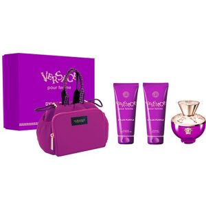 Versace Dylan Purple – EDP 100 ml + telové mlieko 100 ml + sprchový gél 100 ml + kozmetická taštička Versace Dylan Purple – EDP 100 ml + telové mlieko 100 ml + sprchový gél 100 ml + kozmetická taštička