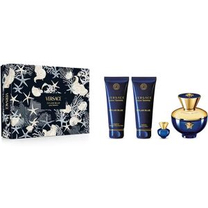 Versace Pour Femme Dylan Blue – EDP 100 ml + telové mlieko 100 ml + sprchový gél 100 ml + EDP 5 ml Versace Pour Femme Dylan Blue – EDP 100 ml + telové mlieko 100 ml + sprchový gél 100 ml + EDP 5 ml