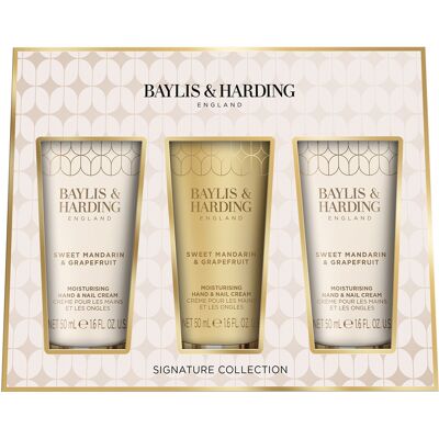 Baylis & Harding Darčeková sada krémov na ruky Mandarínka & Grapefruit 3 x 50 ml Baylis & Harding Darčeková sada krémov na ruky Mandarínka & Grapefruit 3 x 50 ml