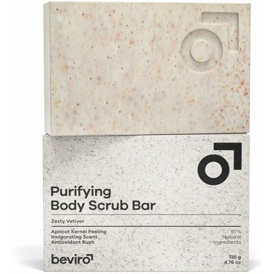 beviro Peelingové tuhé telové mydlo Zesty Vetiver (Purifying Body Scrub Bar) 135 g beviro Peelingové tuhé telové mydlo Zesty Vetiver (Purifying Body Scrub Bar) 135 g