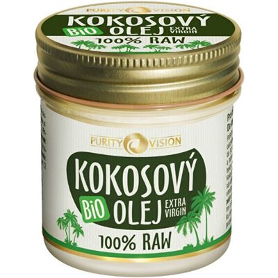 Purity Vision Raw Bio Kokos olej 120 ml Purity Vision Raw Bio Kokos olej 120 ml